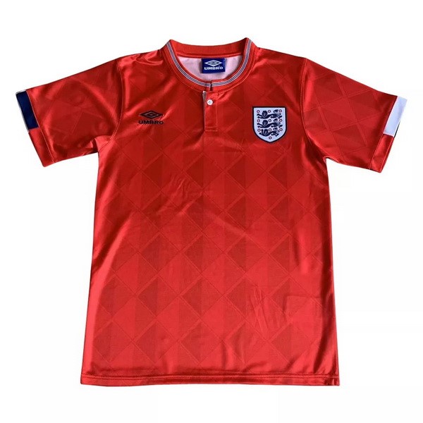 Tailandia Camiseta Inglaterra 2nd Retro 1989 Rojo